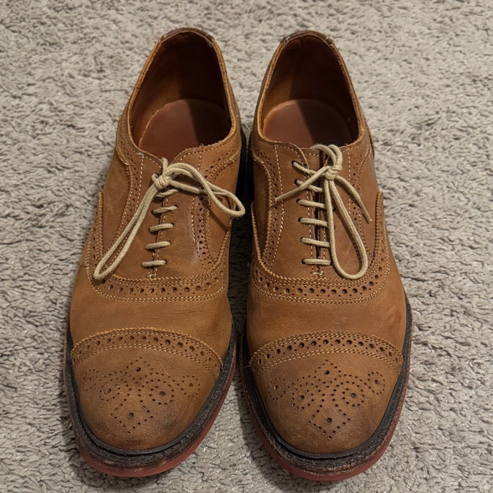 Allen Edmonds Brown Brogue Oxfords